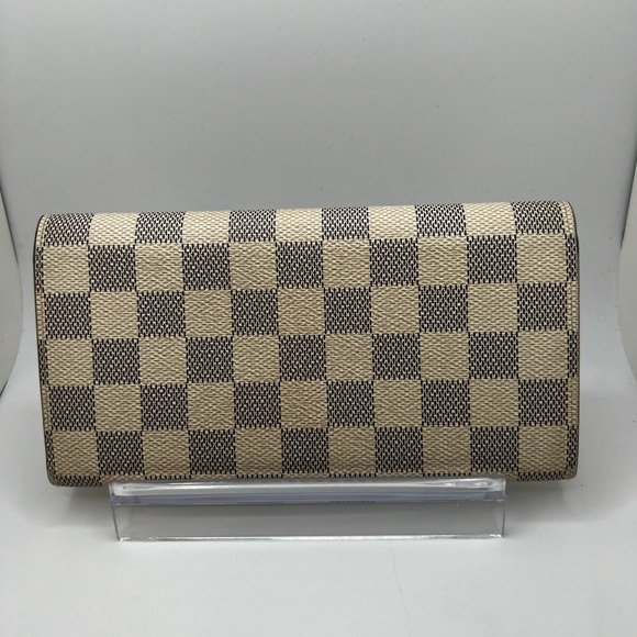 GUC Louis Vuitton Damier Azur Sarah Wallet - Picture 2 of 7